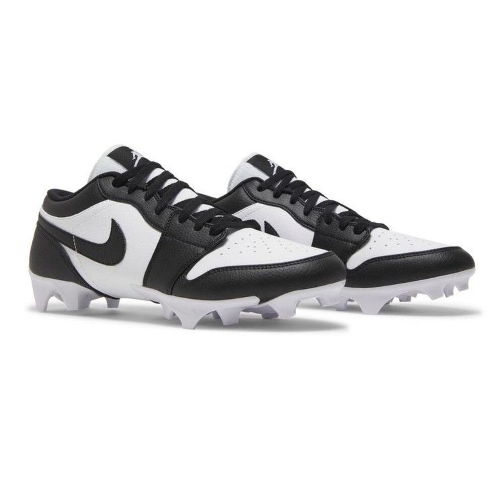 Nike Air Jordan 1 Low TD Panda Black White Football Cleats FJ6245-100 Men 14 New
